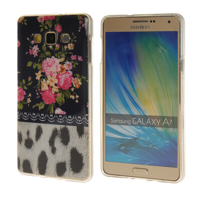 

MOONCASE Painted style Soft Flexible Silicone Gel TPU Shell Back Case Cover for Samsung Galaxy A7 a06