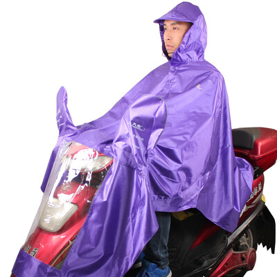 

Paradise umbrella to increase the extension of the motorcycle Oxford cloth luminous raindrops rain ponches are all snow green J210