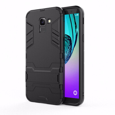 

WIERSS Shockproof Hard Phone Case for Samsung Galaxy J6 2018 J600 SM-J600F J600G 56" Combo Armor Case Back Cover Fundas Capa
