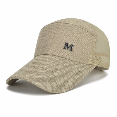 

Summer outdoor sunshade net cap men&39s baseball cap middle-aged sun hat cap hat net hat female