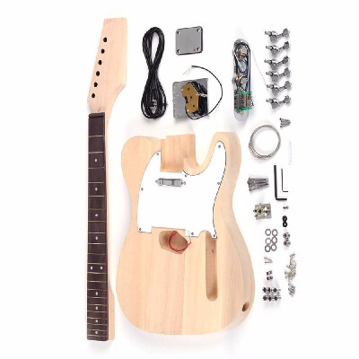 

Tele Style Unfinished DIY Electric Guitar Kit