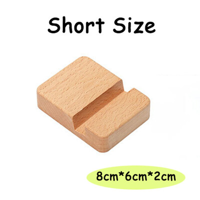 

Wood Tablet Stand Desk Phone Holder For iPhone Samsung Huawei Xiaomi Sony LG Cell Bracket Cute Wooden Phone Stand Holder