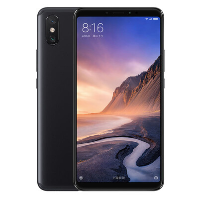 

Mi Max3 Big screen game smartphone 4GB64GB Black Full Netcom 4G mobile phone Dual card dual standby