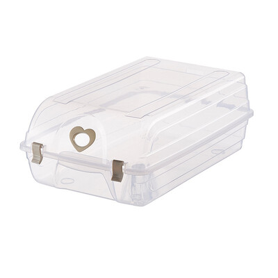 

YINUO Thicknening Shoes Storage Box PP Clear Shoe Box Home Storage Shoes Storage Container Clothes Zakka Organizer