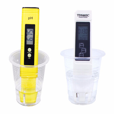 

Digital PH Meter 000-140 PH Tester TDS & EC Meter Thermometer 0-9999uscm 0-9999ppm 01-800degree 3 in 1 Water Monitor
