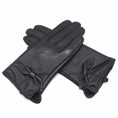 

Winter Womens Gloves Warm Fashion Real Fur Gloves Natural Fox Fur Handmade 2018 New Hot Urban Womens Favorite Free Shipping