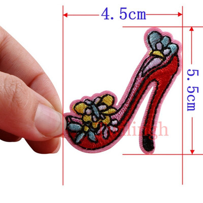 

1Pcs New Cartoon Patches Iron On Embroidered Sequined Patch Flower Applique DIY Sewing Fabric Repair Clothes Patches Stickers