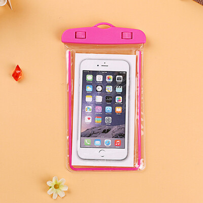 

Universal Diving Waterproof Phone Pouch For Samsung Galaxy On5 2016 J5 Prime G570 G570FDS Diving Transparent Bag Luminous Case