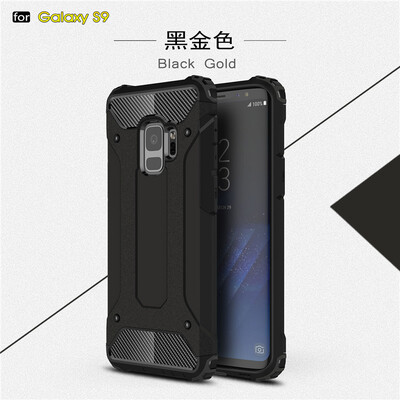 

Goowiiz Phone Case For Samsung Galaxy S9S9 Plus King Kong Armor Fashion Bumper PC TPU Prevent falling