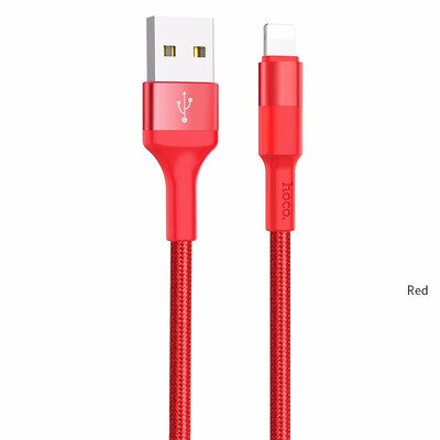 

HOCO USB Cable For iPhone X 8 7 6 5 6s plus Fast Charging Cable Phone USB Data Cable For Apple IOS 11 10 iPad USB Charger Cable