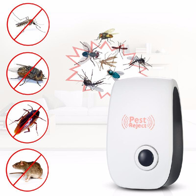 

Electronic Ultrasonic Pest Repeller Non-toxic Mosquito Ants Spiders Roaches Repelling AC90V-250V