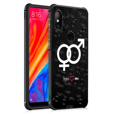 

Goowiiz Fashion Phone Case For Xiaomi Mix 2Max 2Mix 2s Luxury 3D Cute Cartoon Slim Full Soft Silicone