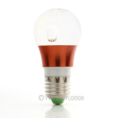 

3W E27E14GU10 RGB Change LED Light Bulb Lamp 85-265VIR Remote Controller
