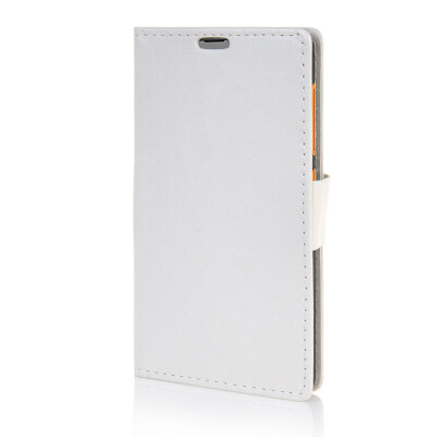 

MOONCASE Leather Wallet Flip Card Slot Pouch Stand Shell Back Case Cover for Nokia Lumia 535 White