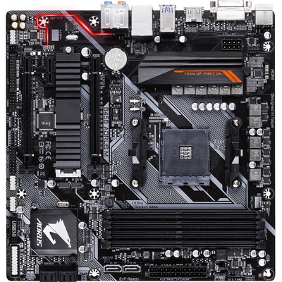 

GIGABYTE B450 AORUS M motherboard AMD B450Socket AM4