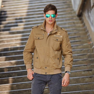

Damaizhang bRANMilitary Pilot Jackets Men Winter Autumn Bomber Cotton Coat Tactical Army Jacket Male Casual Air Force Flight Jacke