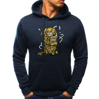 

New Hoodie Streetwear Hip Hop High quality hoody Black Gray Navy Hooded Hoody Mens Hoodies&Sweatshirts Size -4XL