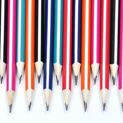 

Sanmu SUNWOOD 2B pencil test special student pencil triangle pole 12 box 5728