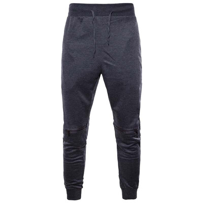 

2018 New Fashion Mens Casual Solid Color Long Pants Sports Pants Jogger Pants
