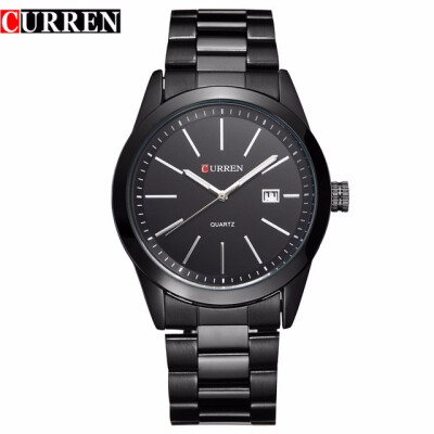 

curren watch watches men quartz-watch relogio masculino relojes hombre sports Analog Casual 8091