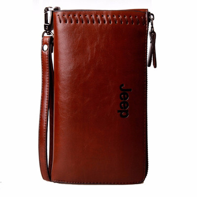 

Handbag European&American Vintage Wallet male lady bag large capacity mobile phone bag