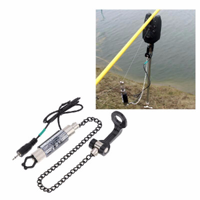 

Fishing Iron Fishing Bite Alarm Chain Hanger Swinger LED Illuminated Indicator