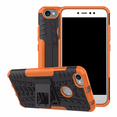 

Goowiiz Phone Case For Xiaomi Redmi Note 44X5A Armor Tire Texture Rugged Protection PCTPU Silicone