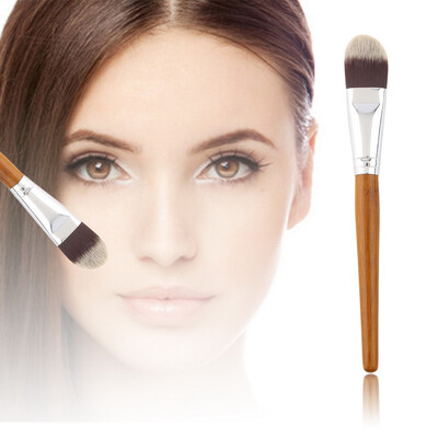 

Бамбуковой ручкой Soft косметическая пудра Румяна Brush Tool красоты