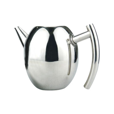 

UpperX 15L Silver Stainless Steel Tea Coffee Pot Teapot Removable Mesh Fliter