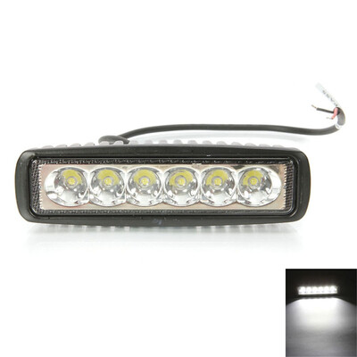 

Hot Work Light 18W 6SMD 12V24V LED Off-road Vehicle Spotlight Engineering Light White