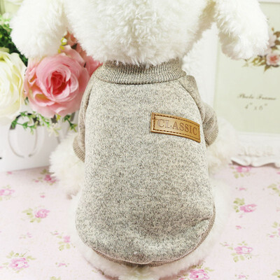 

LetsKeep Pet lovely puppy hoodies short sleeve dog cat pullover Dogs sweater clothes for small dogs like chihuahua