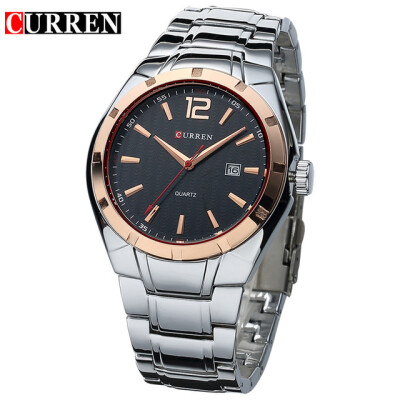 

CURREN 8103 Luxury Brand Analog Display Date Mens Quartz Watch Casual Watch Men Watches relogio masculino