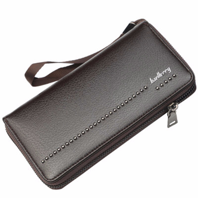 

Men Multi Card Holders Wallets Vintage Long Large Capacity Phone Bag