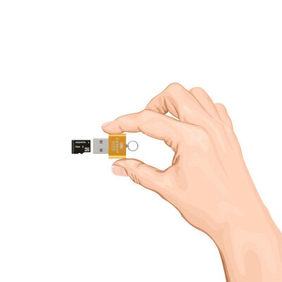 

Kuman 20 Mini Card Reader USB Interface with Micro SD TF Card Slot Flash Memory Card Reader for Phone PC Aluminium Shell Y206