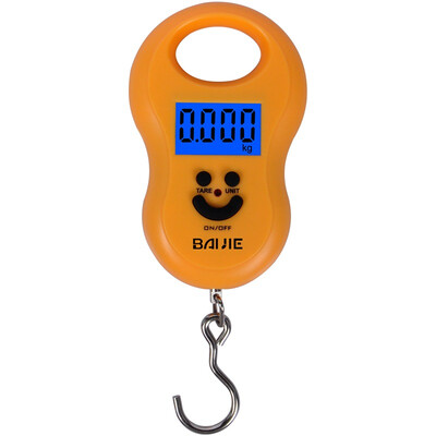 

Baijie HL-168 50kg Portable Electronic Scale Orange