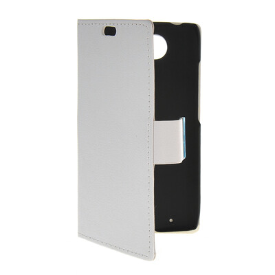 

MOONCASE Slim Leather Side Flip Wallet Card Slot Pouch Stand Shell Back ЧЕХОЛ ДЛЯ Motorola Moto Droid Turbo XT1254 White