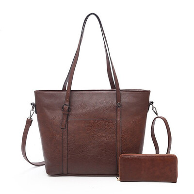 

SMOOZA 2018 Large Capacity Women Bags Shoulder Tote Bags Women Messenger Bags With Wallet Famous Designers Leather Handbags Sac