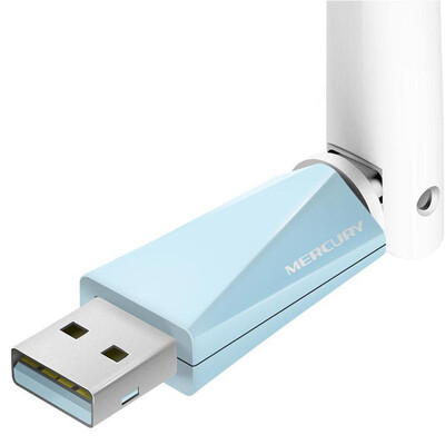

MERCURY 150M Enhanced USB Wireless Desktop&Laptop External Portable Wifi Receiver&Transmitter Antenna Detachable