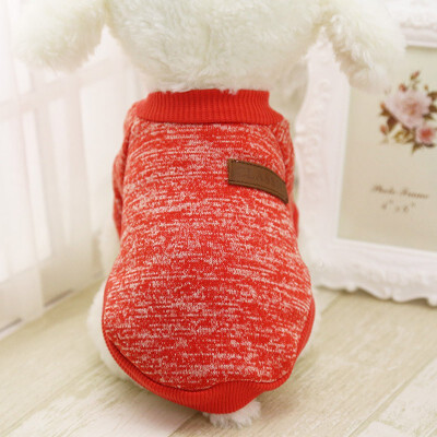 

LetsKeep Pet lovely puppy hoodies short sleeve dog cat pullover Dogs sweater clothes for small dogs like chihuahua