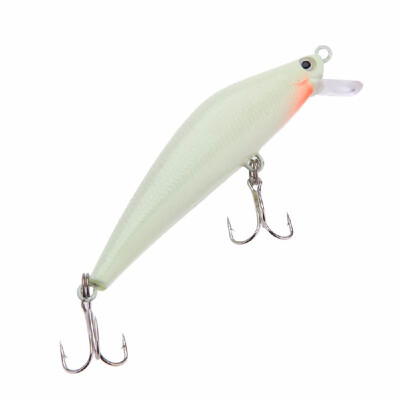 

3D Luminous Night Bait Lure Hard Bait Lure Fish Hook 82mm Fishing Tackle MF J5NA