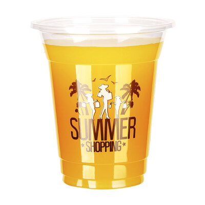 

OTOR 12oz-22oz Clear Plastic PP Cups with Dome & Flat Lids for Juice Tea Milk Iced Coffee Bubble Boba Smoothie 100pcs