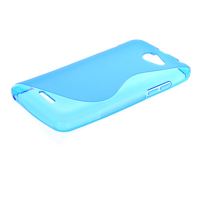 

MOONCASE S-Line Soft Flexible Silicone Gel TPU Skin Shell Back чехол для HTC Desire 516 D516W Blue