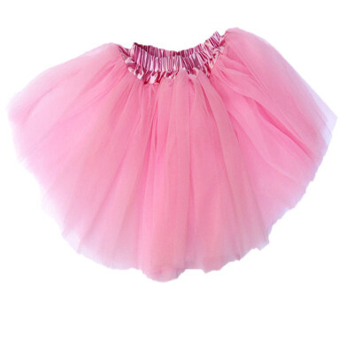 

BUEBOS NINOS 2015 New Summer Fashion Tutu Skirt 13 Solid Colors Cute 3 Layers Mini Tulle Pettiskirt Free Shipping