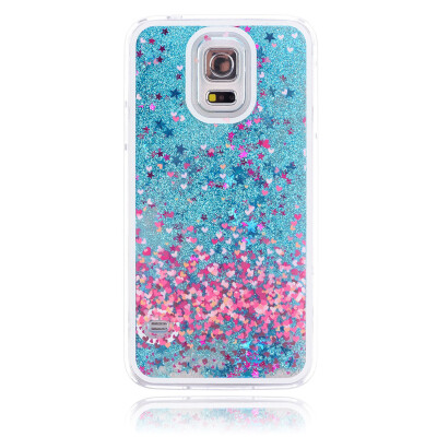 

MOONCASE Синий Динамический Плывун Жидкость Светлый Bling чехол для Samsung Galaxy S5