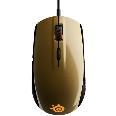 

SteelSeries Rival 100 Symphony Edition Game Mouse Golden Wired Mouse