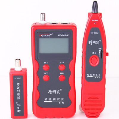 

Smooth mouse noyafa NF-868 no noise no interference cable tester upgrade version of the honing machine Chinese interface hunt