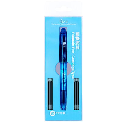 

Fizz F Flip Pen Transparent Sheet Metal Pen Ink Pen Gift sac Orange FZ441001D-C