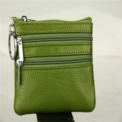 

Coin purse Korean coin coin purse top layer leather exquisite wallet