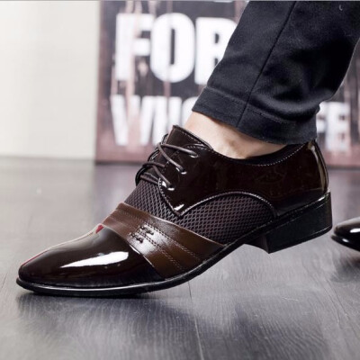 

Men are wearing extra-large size leather shoes 38 to 48 sizes Korean version business casual mens shoes