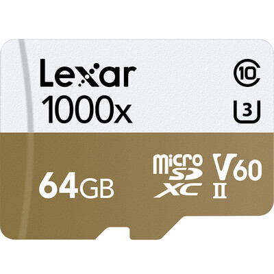 

Lexar 128GB Read 95MBs Write 45MBs TF Card Micro SDXC Class10 UHS-I U3 V30 A1 High Speed ​​Memory Card 633x